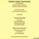 Maintain Hosted Wrestling Tournaments